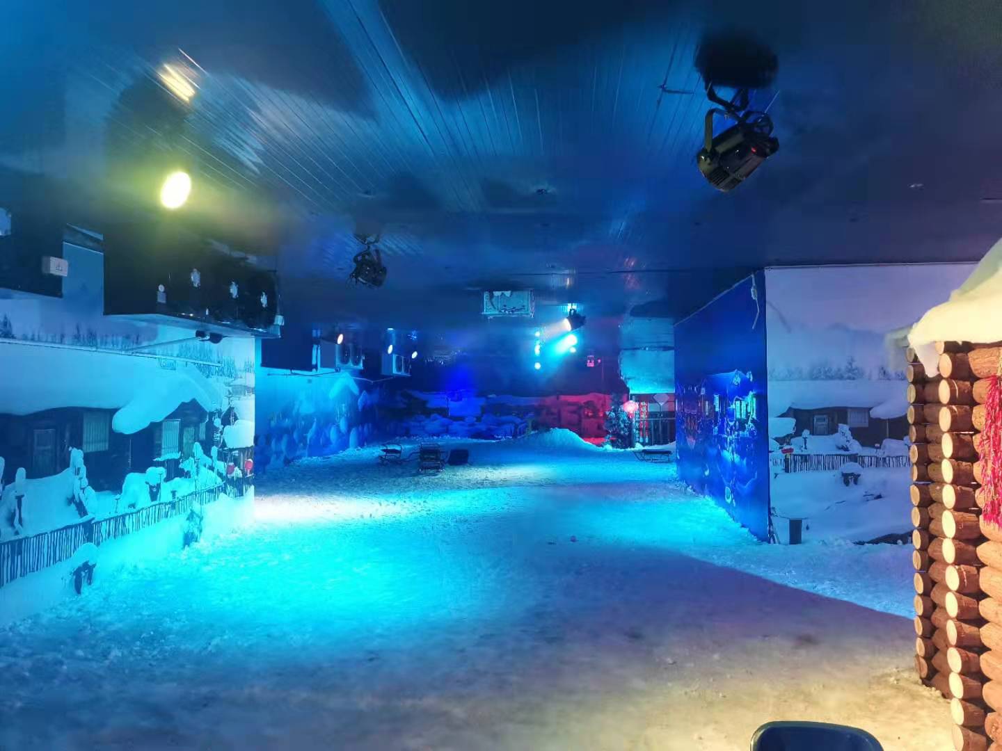 滑雪場(chǎng)，室內(nèi)冰雪世界冷庫(kù)歡樂(lè)谷建造